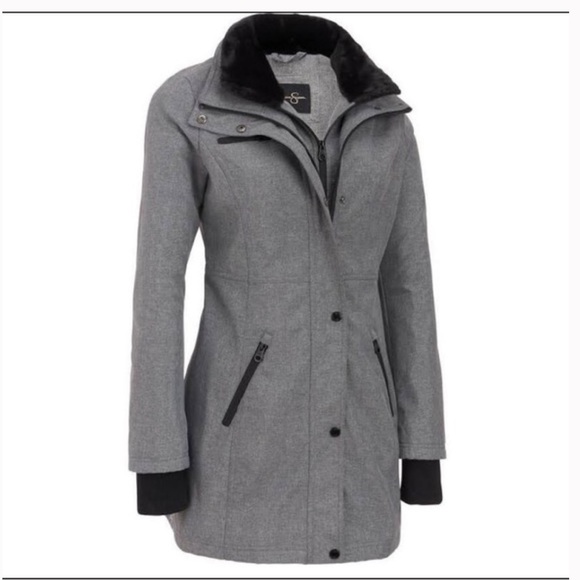 Jessica Simpson Soft Shell Winter Coat EUC